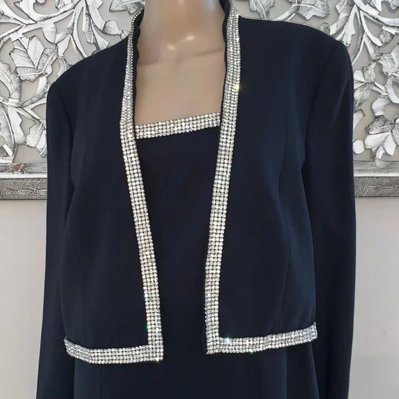 JUNNIE LEIGH DESIGNER COCKTAIL JACKET/DRESS - Picture 4 of 6